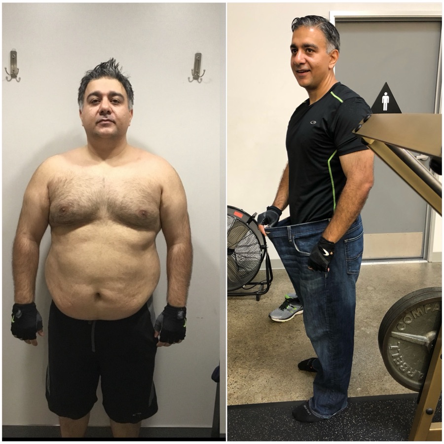 Alireza — before and after transformation