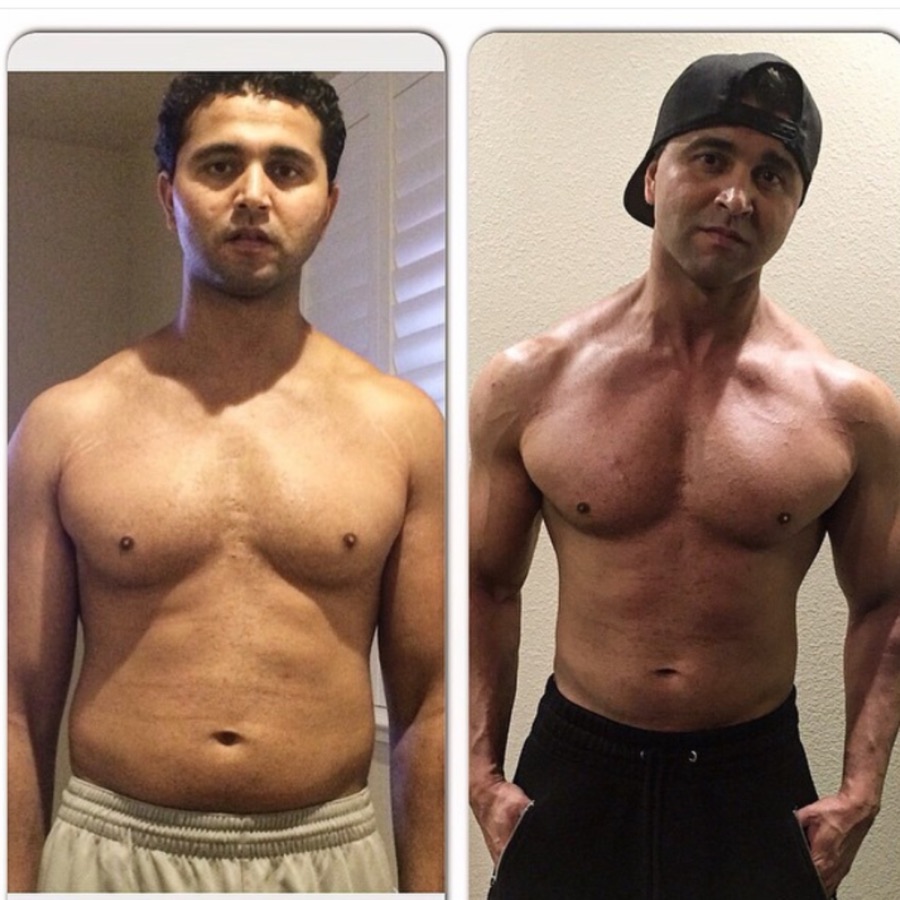 Imran — before and after transformation